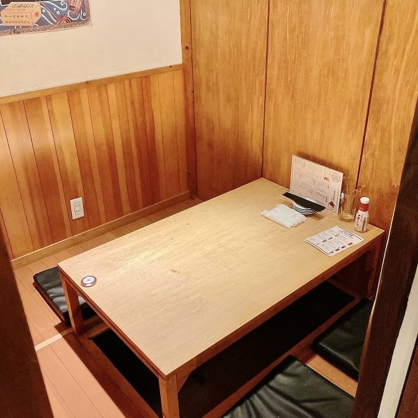 [Completely private room] About a 4-minute walk from Hakata Station ♪ The private room with horigotatsu is popular ♪ Early reservations are recommended whether it's on weekends or weekdays! In addition, we will guide you to your seat! Popular private rooms can accommodate from 2 to 12 people ◎For all-you-can-drink/banquets/drinking parties◎We offer all-you-can-drink plans that are ideal for banquets, drinking parties, and welcome and farewell parties◎