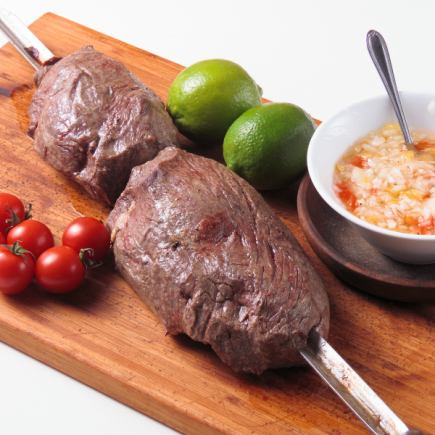 120 minutes all-you-can-eat 7 types of churrasco and 30 types of buffet [4,500 yen] *Soft drink bar included