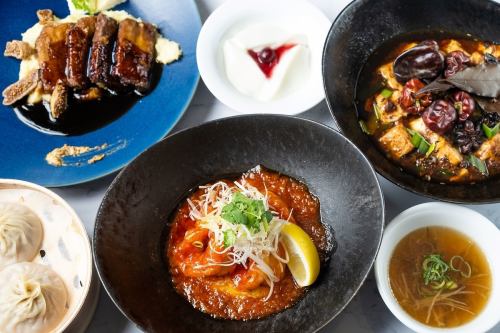 Choose from 3 main dishes [Amber Lunch Set]