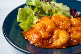 Stir-fried Shrimp with Chili Sauce