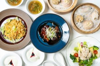 ★本店最受欢迎的菜品★ 晶莹轻盈套餐：6道菜，2900日元（含税）*仅限晚餐