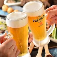 生ビールをはじめ、豊富なメニューを取り揃えています。友人と一緒に楽しいひとときをお過ごしください