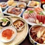 ２H飲み放題付 いろどり周年祭コース 全7品3630円