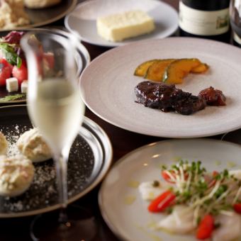 【お食事のみコースA】ブイヤベース・牛すねの赤ワイン煮込み5500円（税込）
