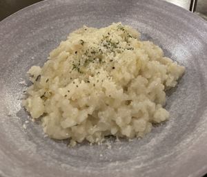 ゴルゴンゾーラとパルメザンのチーズリゾット
