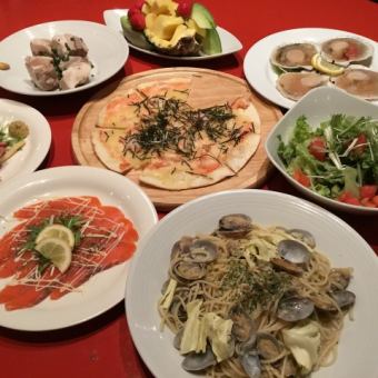 [Banquet plan] Kiwami course 7 dishes and all-you-can-drink for 4,546 yen (excluding tax)