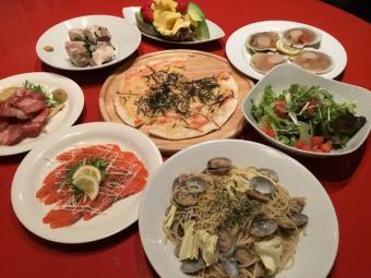 [Banquet plan] Kiwami course 7 dishes and all-you-can-drink for 4,546 yen (excluding tax)