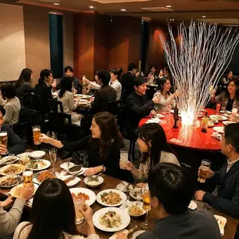 二次会プラン　結婚式、同窓会など。飲み放題料理5品