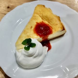 ベイクドチーズケーキ　プレーン