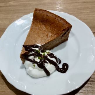 ベイクドチーズケーキ　チョコレート