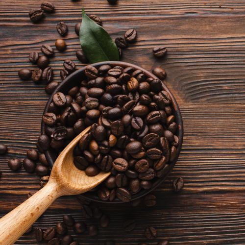 自家製コーヒー焼酎使用のコーヒーハイボール！