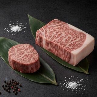 【おすすめ】神戸牛最上位部位2種食べ比べコース23980円(税込)