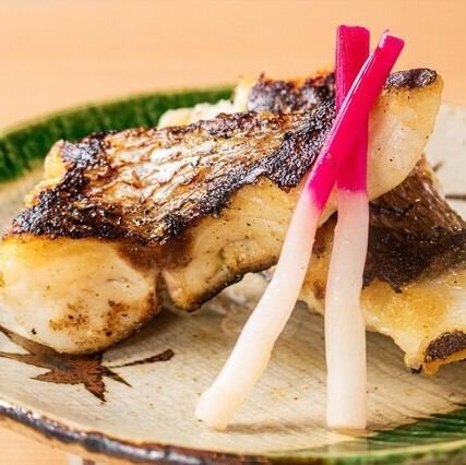 本日の白身魚 鉄板焼き