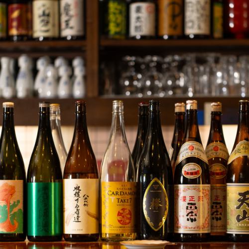 美味い地酒・焼酎を贅沢に