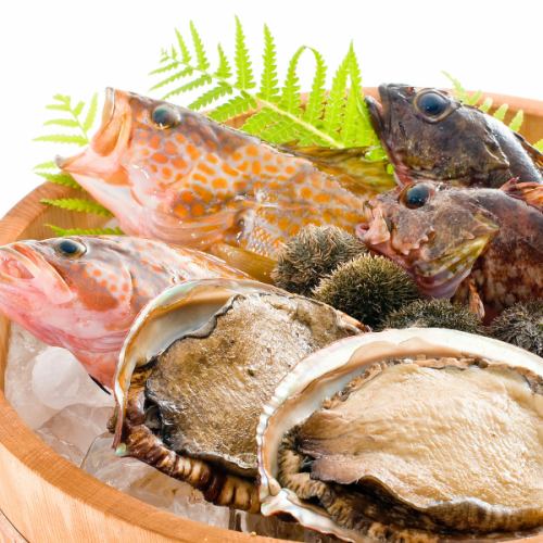 海の恵みを堪能できる