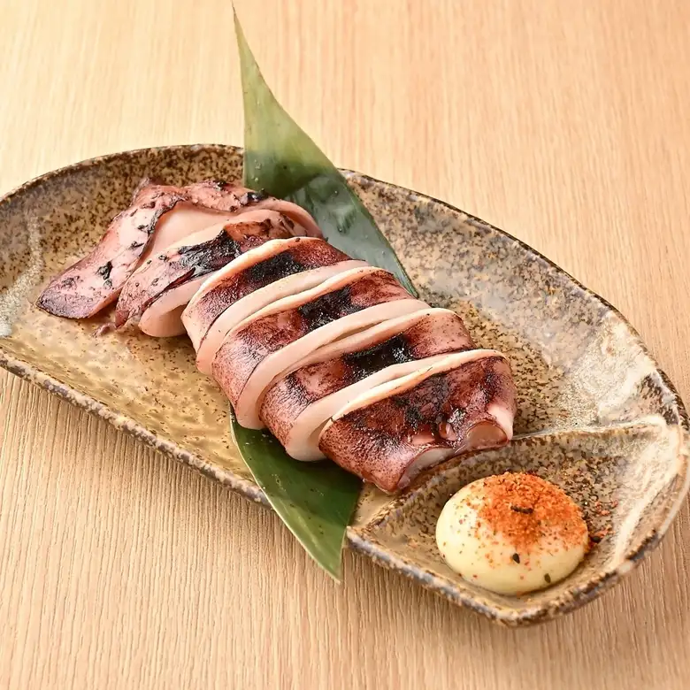 烏賊の丸焼き
