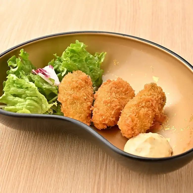 広島県産牡蠣フライ 三個