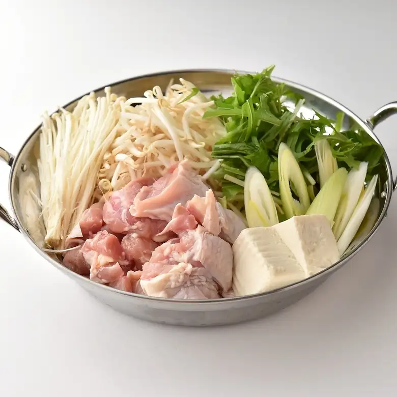 地鶏の水炊き鍋(1人前)