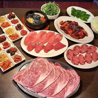 《90分飲み放題付》【在市宴コース】在市の良さが全て詰まった厳選正肉全7品