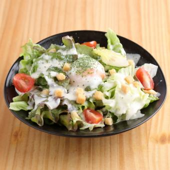 [Salad] Warm Caesar salad