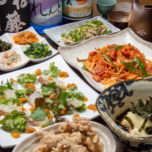 【少人数宴会や接待に】その時旬なものを！充実の2時間飲み放題付コース料理◎