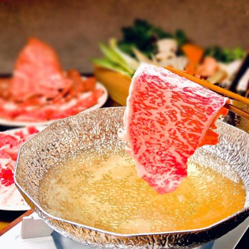 Lunch set with branded wagyu beef [All-you-can-eat fresh vegetables and rare mushrooms]