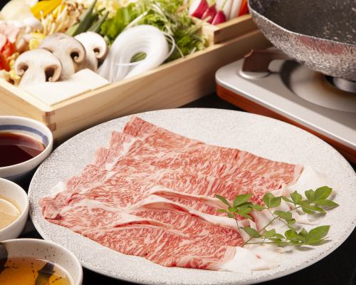 Akatsuki [SET]《Shabu-shabu or Sukiyaki》|One of Japan's three major brands◆Domestic pork◆&20 kinds of vegetables and rare mushrooms