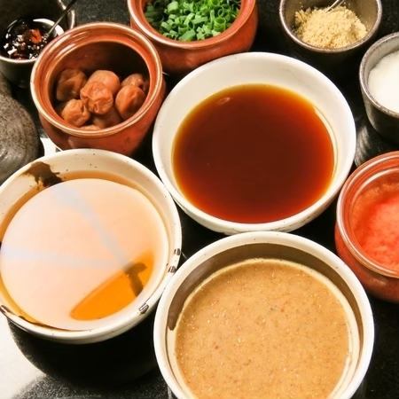 [Ajichen] Condiments and dipping sauces