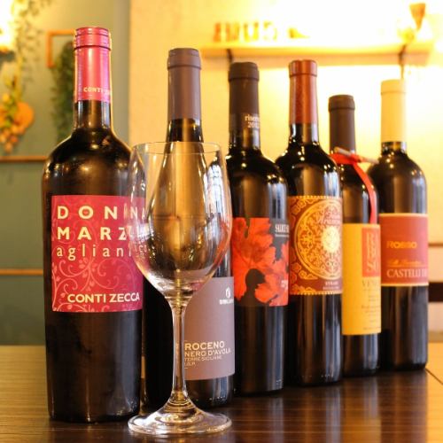 Selected Italian wines carefully selected!