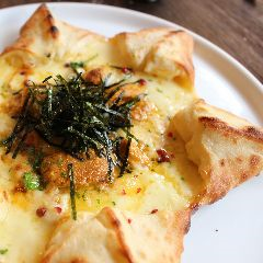 Sea urchin palmanova pizza