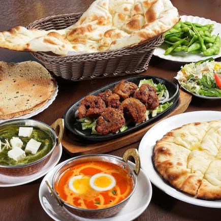 【パーティーコース】B食べ放題+飲み放題コース≪料理10品≫4500円(税込)