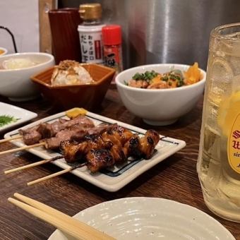 [Banquet course] Enjoy the specialties of the reborn bar! Includes 2 hours of all-you-can-drink, including draft beer. 3,980 yen