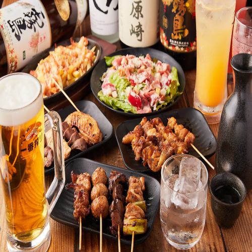 【業界激震No.1コース】開店から閉店まで最高9時間エンドレス飲み放題＋食べ放題がすごい！