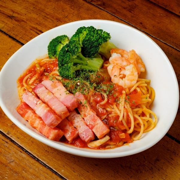 バーテンダーのパスタ