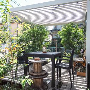 This is a terrace seat.