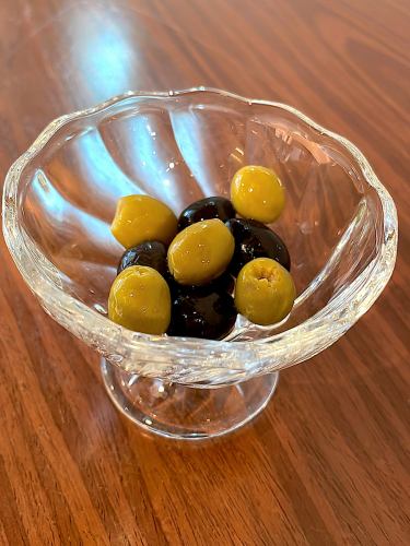 Assorted olives