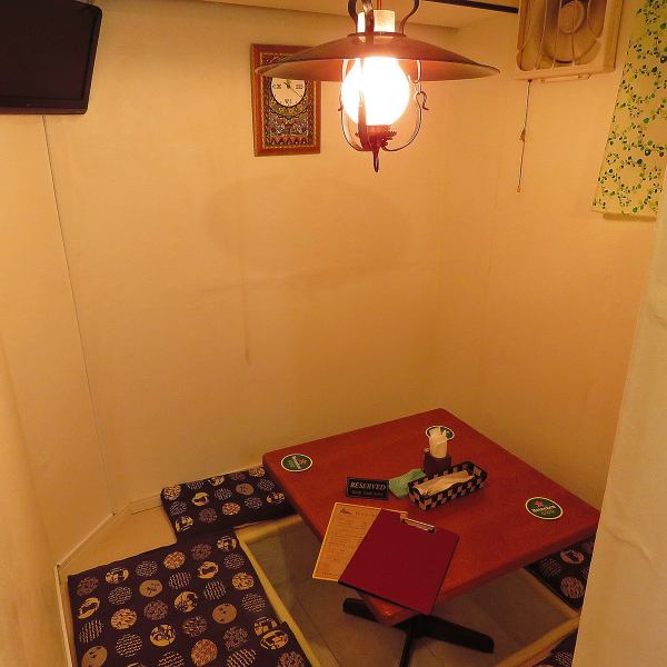 [Private room] You can spend your private time in the private room.It is perfect for dining with loved ones, anniversaries, entertainment and other special occasions ♪ Also, you can spend a relaxing time with your family.Since there is only one seat here, we recommend that you make an early online reservation (3 people or more) if you wish.