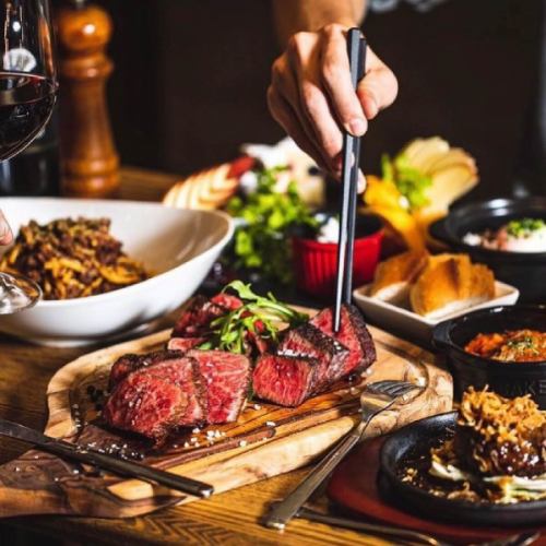 Most popular! BeefMan Satisfying Course [2 hours all-you-can-drink included/9 dishes]