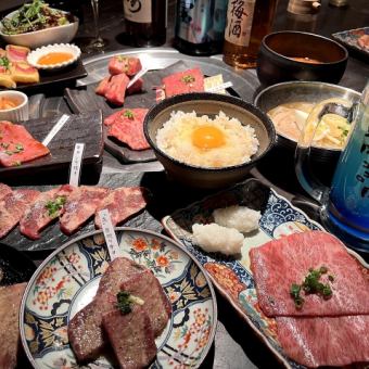 【飲み放題付き】ココロの贅沢メニュー全部のせ食べ比べ★コース《極》15品　10000円