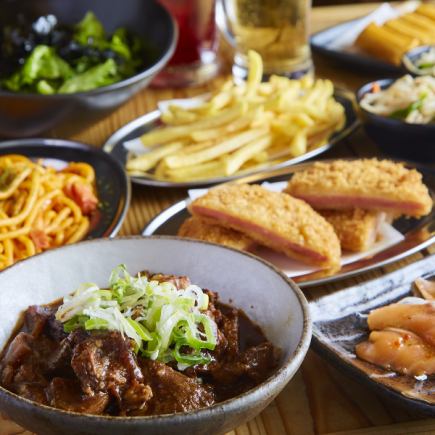 【お試し！！】コスパ最強◎『ざわざわコース』生付き2H飲み放題+全7品・3500円⇒2500円