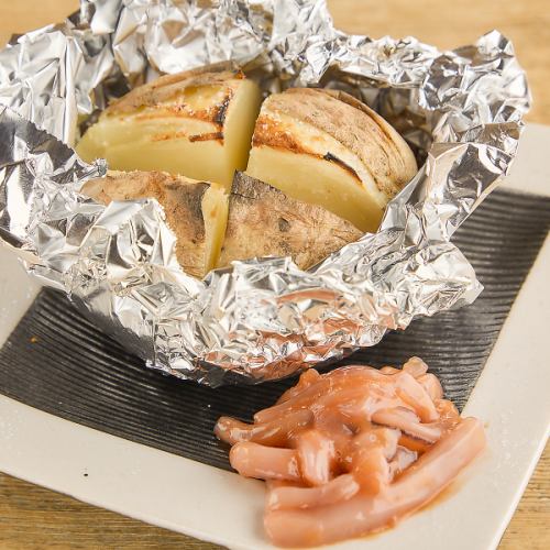 塩辛じゃがバター