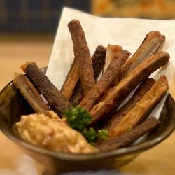 ごぼうの唐揚げ