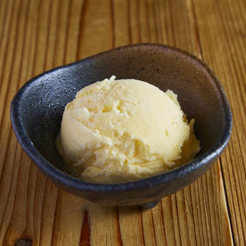 バニラアイス