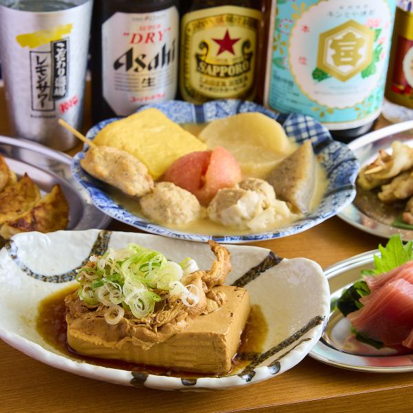 【三代名物】特製のたまり醤油で煮込んだ名物の肉豆腐