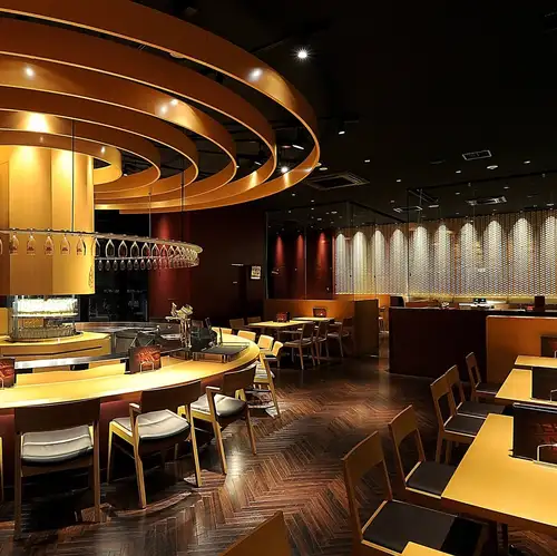 おしゃれな店内