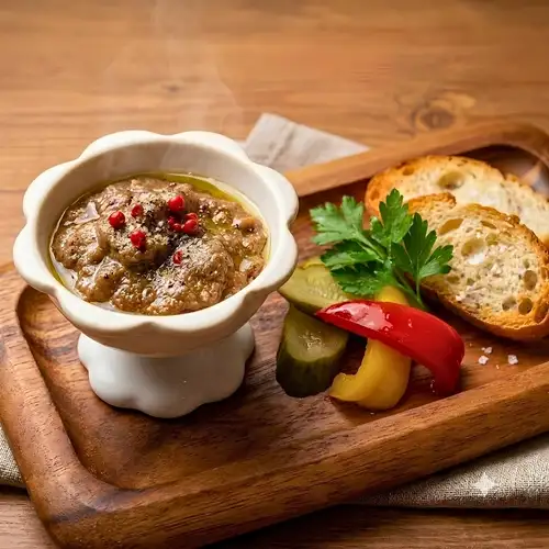 Whale meat carbonade simmered in premium black broth