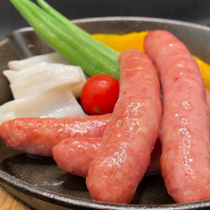 Katori City sausage and grilled vegetables