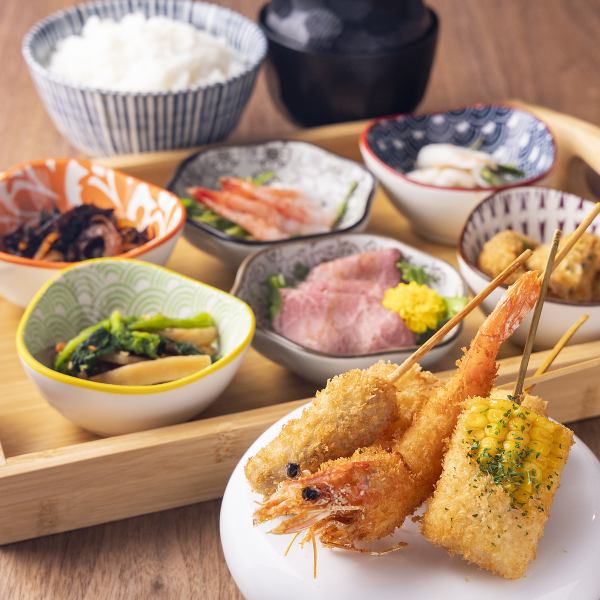 [For a reward lunch♪] Obanzai set meal 950 yen (tax included) A set 1350 yen (tax included) B set 1950 yen (tax included)