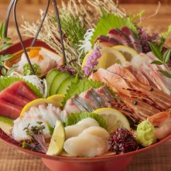 Tsumamu's famous sashimi assortment of 7 kinds, 1 portion