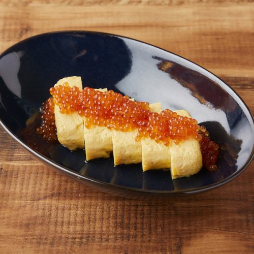 Salmon roe with grated grater